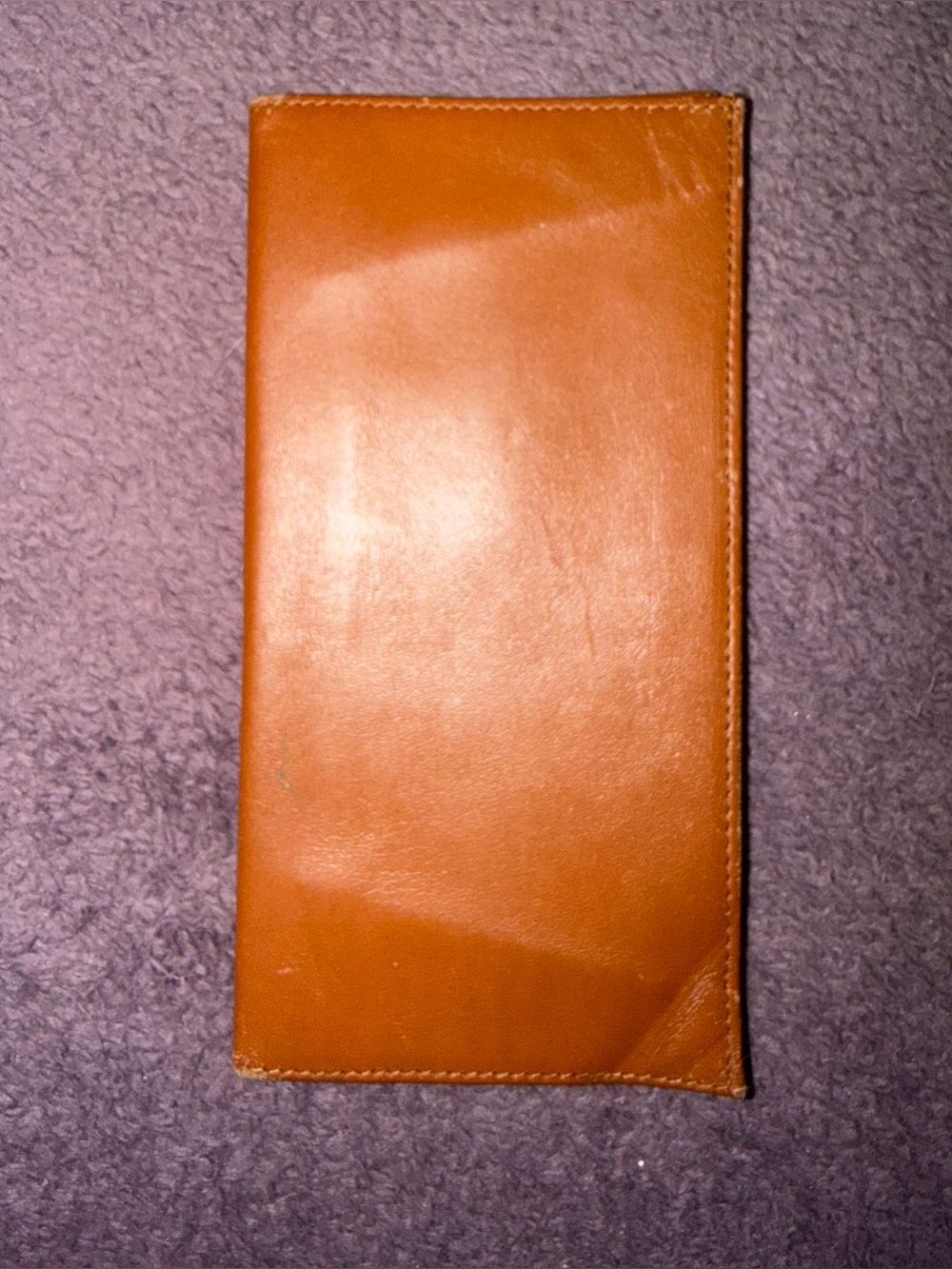 Nina Ricci 🤎 VINTAGE Cognac Leather Long Card Organizer